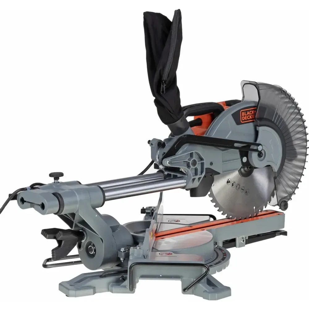 Торцовочная пила BLACK+DECKER BES710, 2100 Вт, 254 мм, 5000 об/мин (BES710-QS)