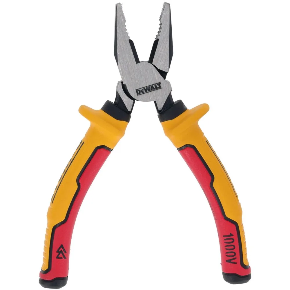 Комбинированные плоскогубцы DEWALT DWHT82810-0, с токоизолирующими рукоятками, 16 см