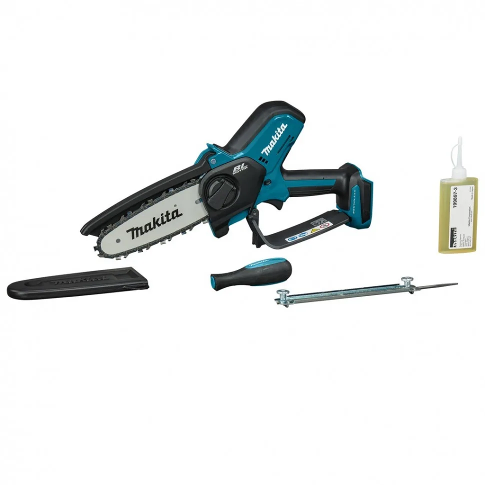 Аккумуляторная цепная пила - сучкорез Makita UC029GD102 (15см, 40V, 1*2.5Ач, ЗУ)