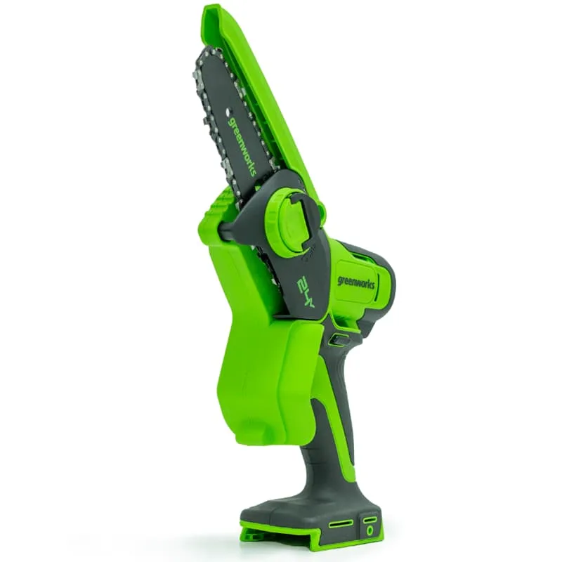 Цепная мини-пила Greenworks G24MCS10 24V 2008207 (10 см) аккумуляторная