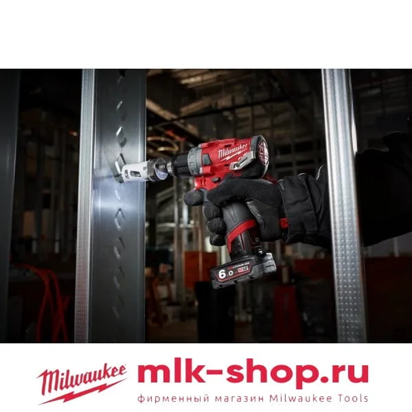 Аккумуляторная ударная дрель-шуруповерт Milwaukee M12 FUEL FPD-202X