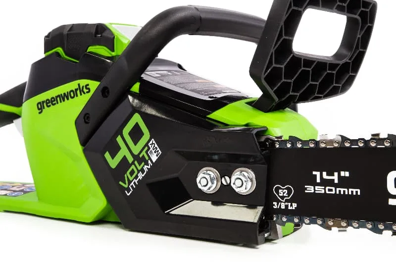 Цепная пила Greenworks GD40CS15 40V 2005707 (35 см) бесщеточная аккумуляторная