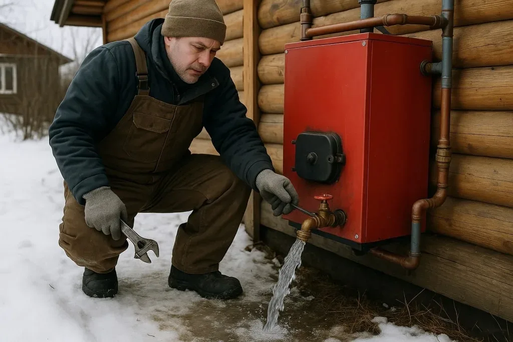 Как подготовить колодец и водопровод на даче к зиме: слив воды, утепление труб и консервация насоса