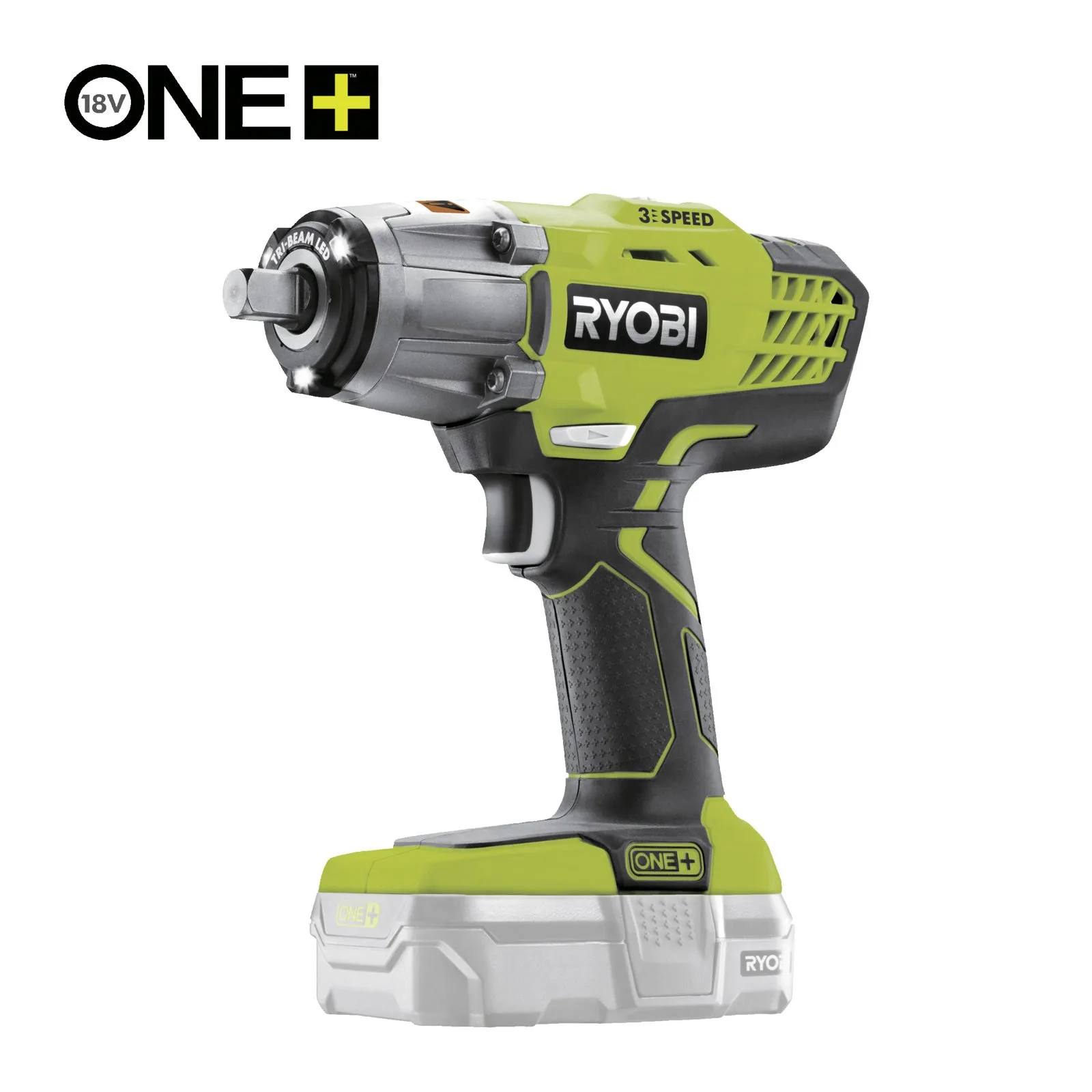 Аккумуляторный гайковёрт Ryobi R18IW3-0