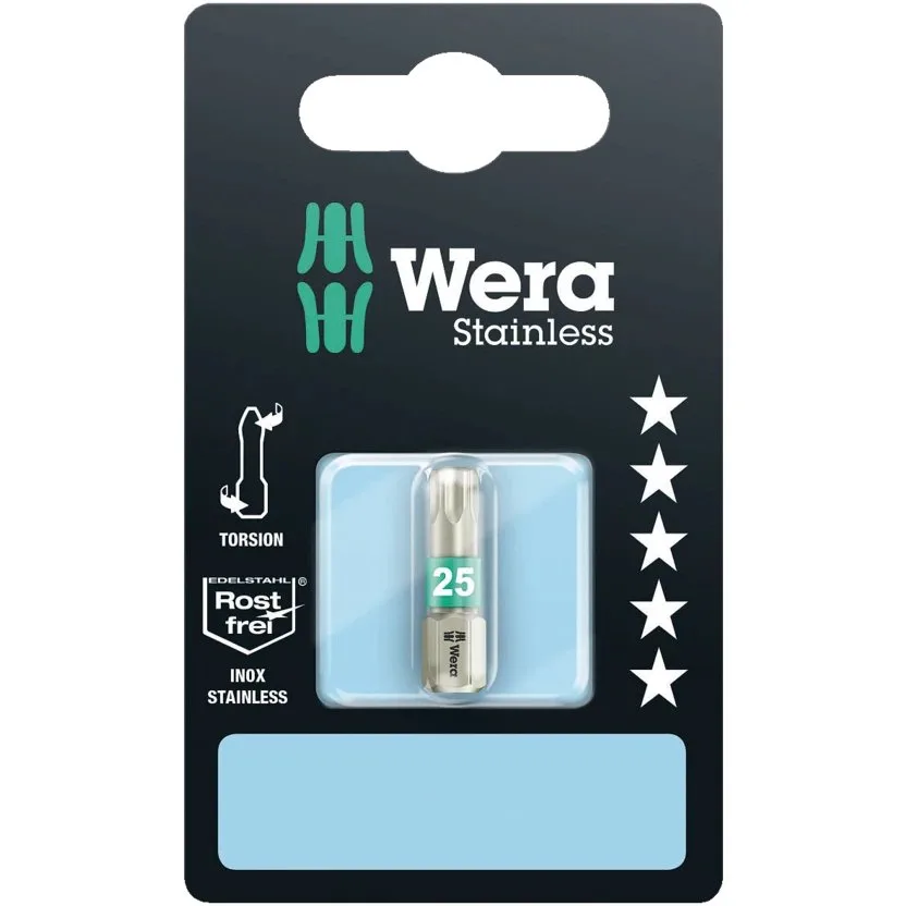 Насадки, нержавеющая сталь Wera 3867/1 TS SB TORX® — фото производителя
