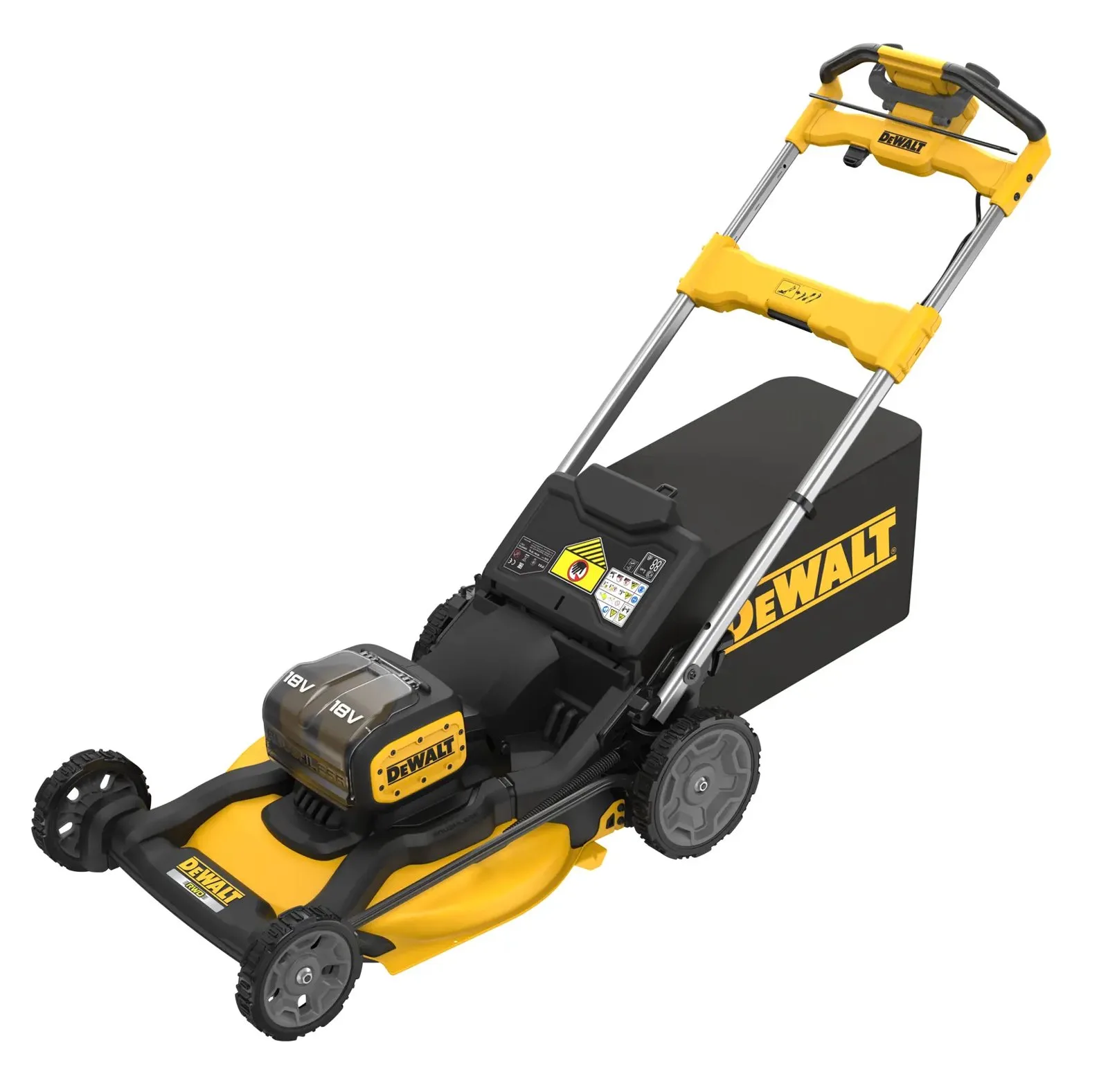 Самоходная газонокосилка DeWalt DCMWSP156N-XJ — фото производителя