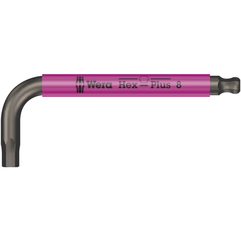 Шестигранный ключ Wera 950 SPKS Multicolour Г-образный ключ, метрический