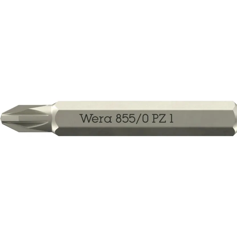Насадки для винтов Pozidriv Wera 855/0 Micro — фото производителя
