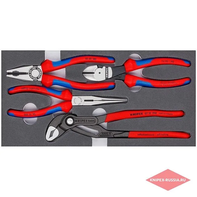 Набор инструментов Knipex KN-002001V15 — фото производителя