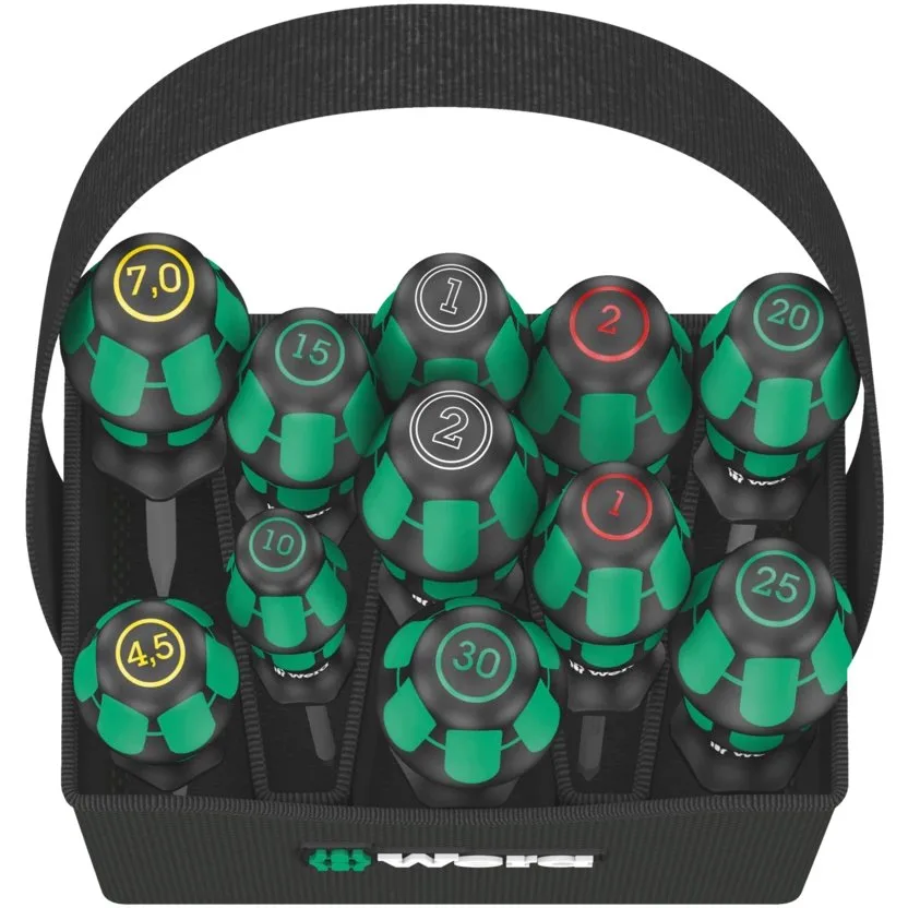 Набор инструментов Wera Kraftform 2go 300 — фото производителя