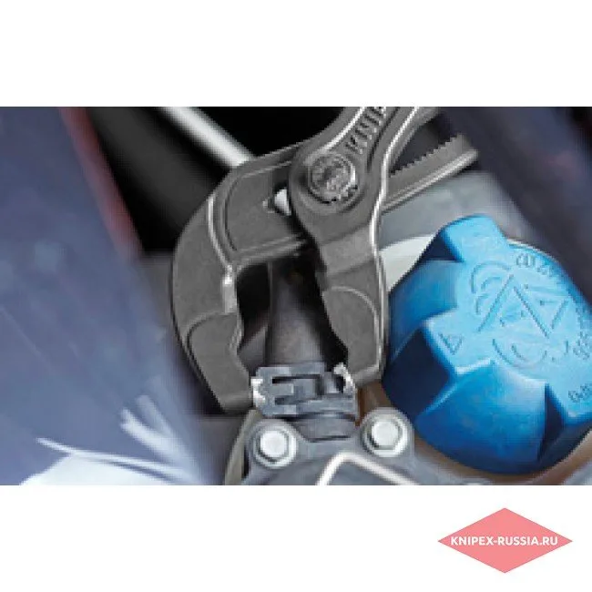 Щипцы для пружинных хомутов с фиксатором Knipex KN-8551250AF — фото производителя
