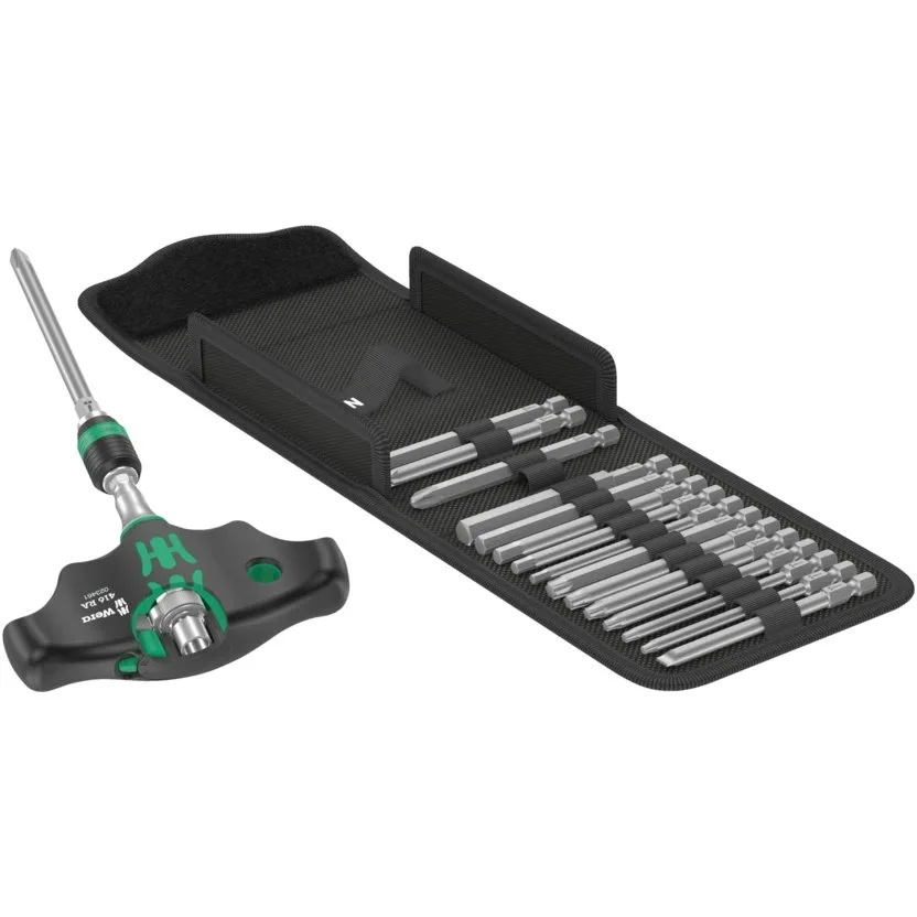 Набор инструментов Wera Kraftform Kompakt 400 RA Set 1 — фото производителя