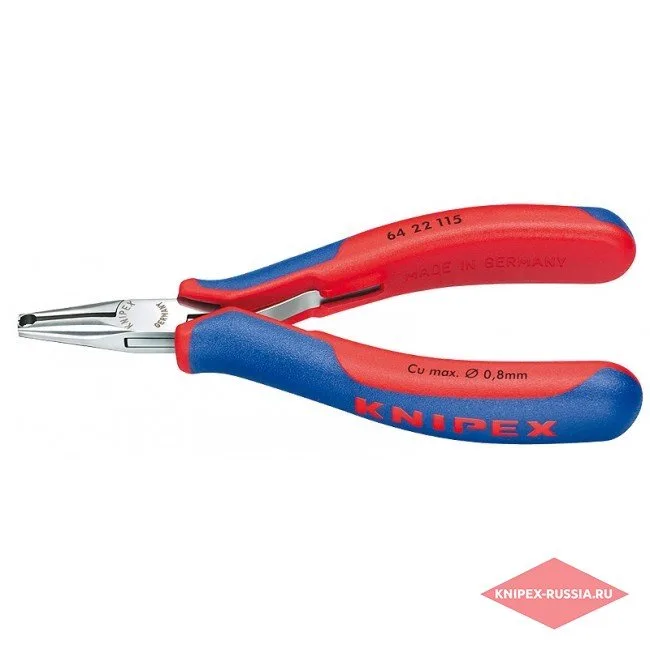 Кусачки торцевые для электроники Knipex KN-6422115 — фото производителя