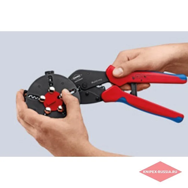 Обжимные клещи MultiCrimp Knipex KN-973301 — фото производителя