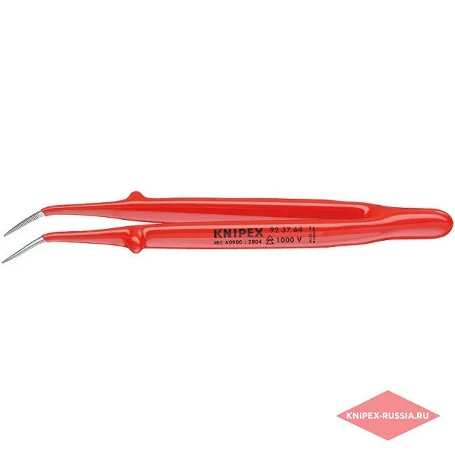 Пинцет захватный прецизионный изолированный Knipex KN-923764 — фото производителя