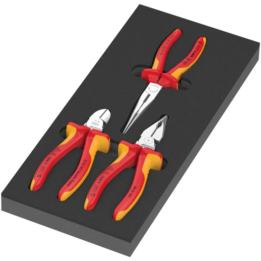 Ложемент Набор инструментов KNIPEX VDE 1 Wera 9784