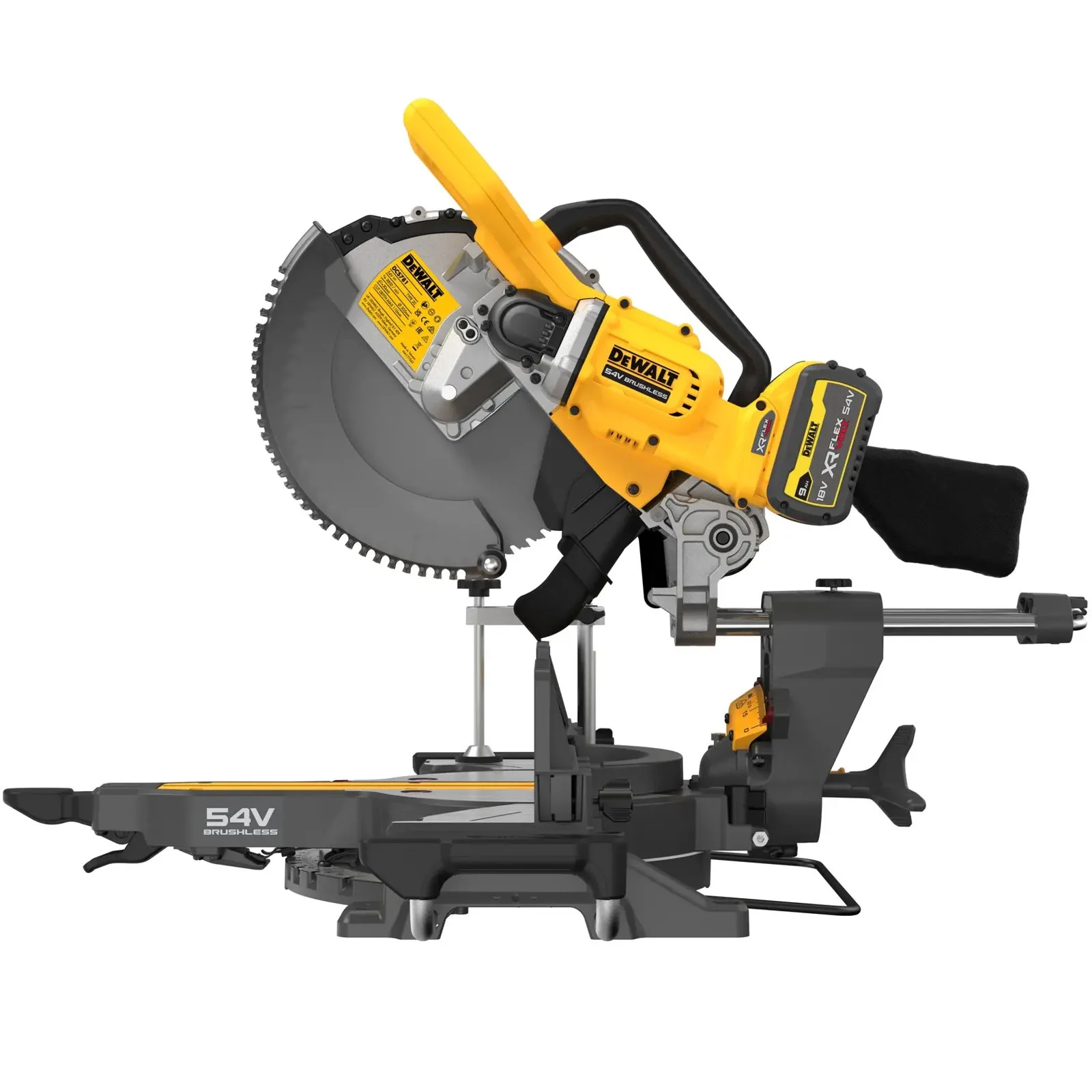 Аккумуляторная торцовочная пила DeWalt DCS781X2-GB