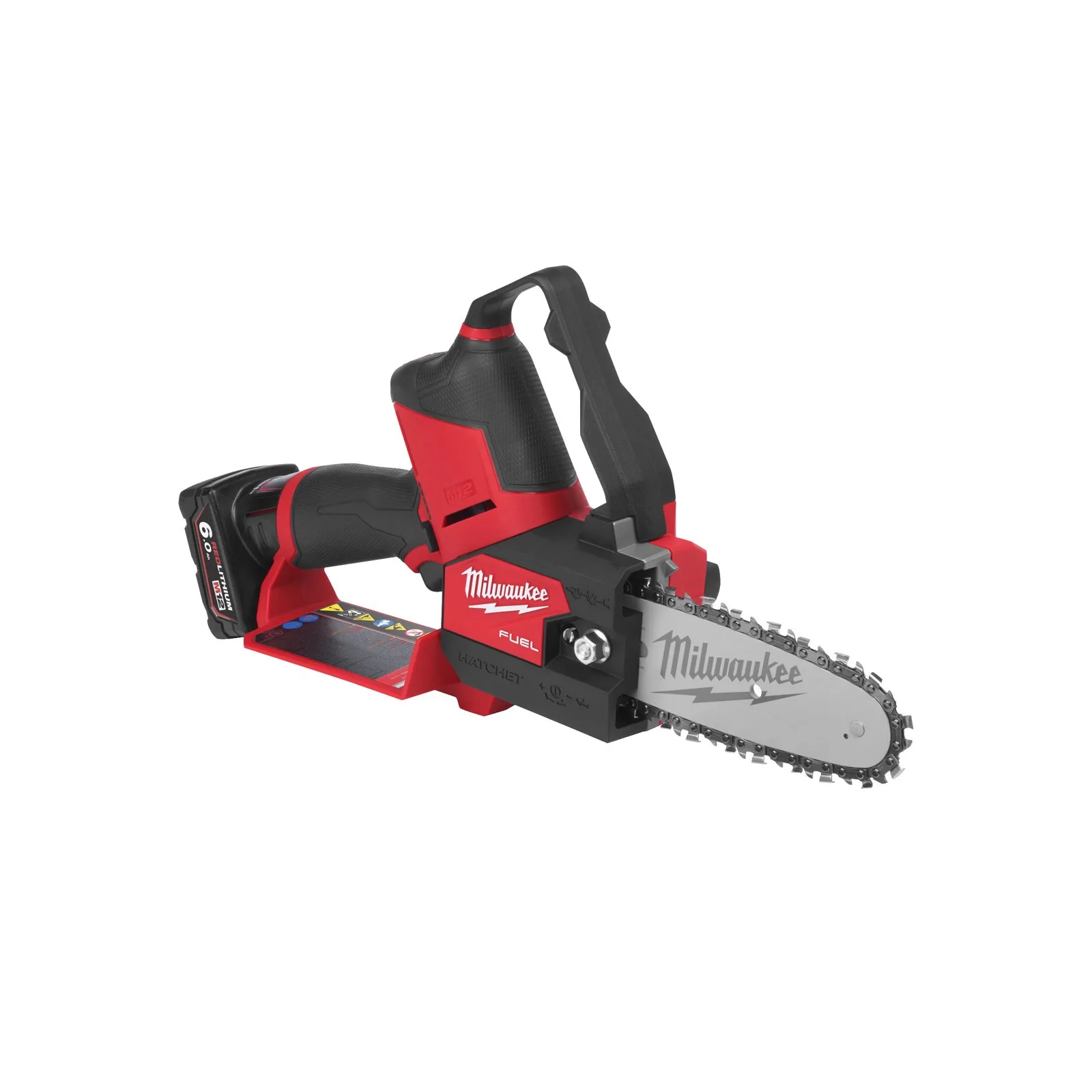HATCHET цепная садовая пила Milwaukee M12 FHS-602X — фото производителя