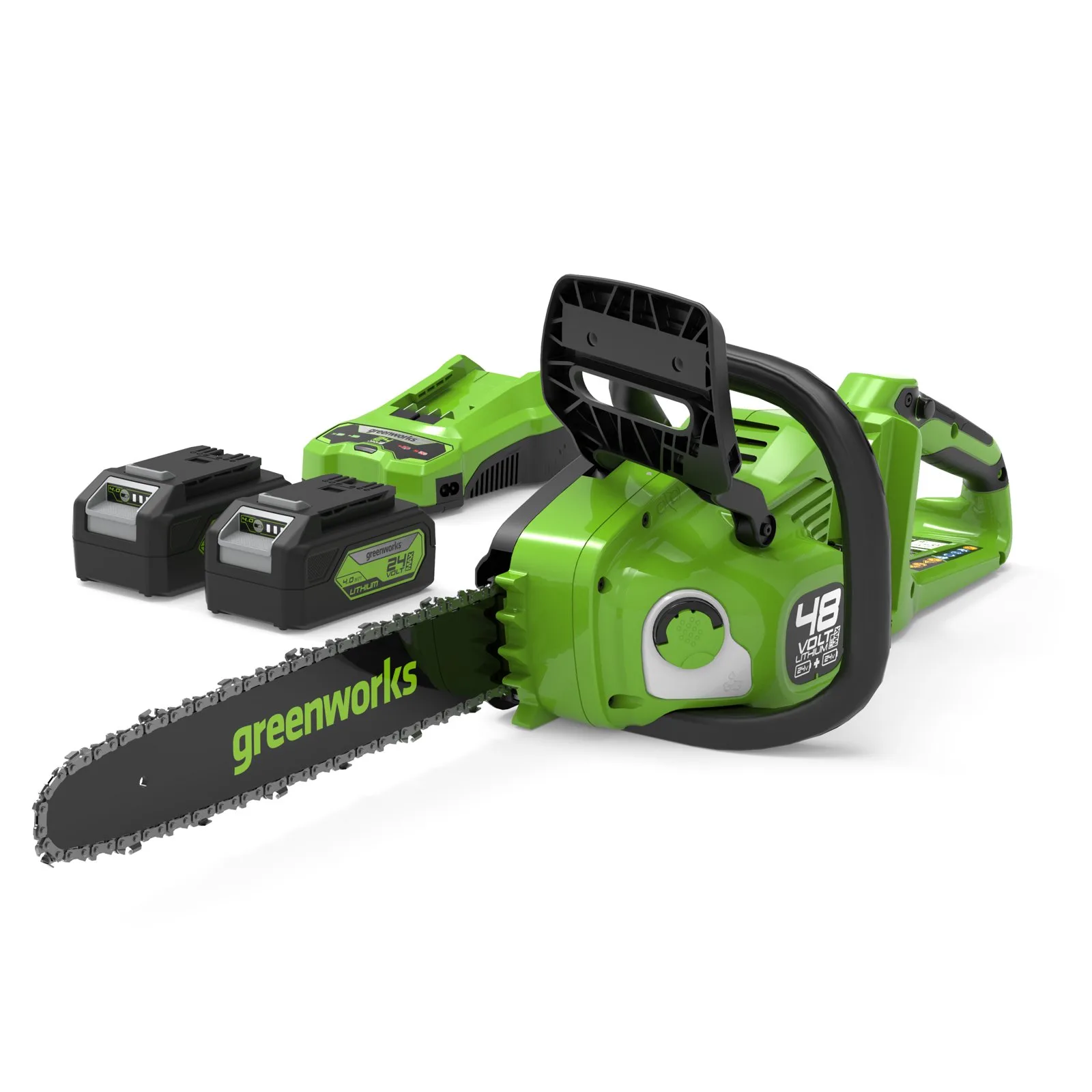 Цепная пила Greenworks GD24X2CS36K4X