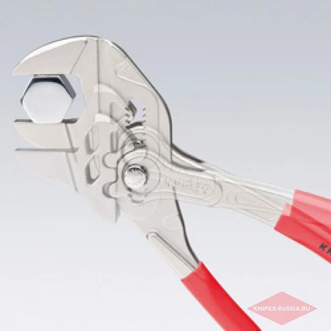Клещи переставные-гаечный ключ Knipex KN-8605180SB — фото производителя