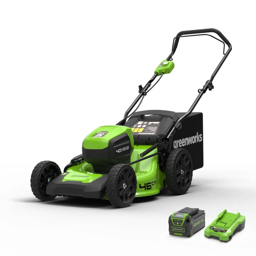 Газонокосилка Greenworks GD40LM46HPK4