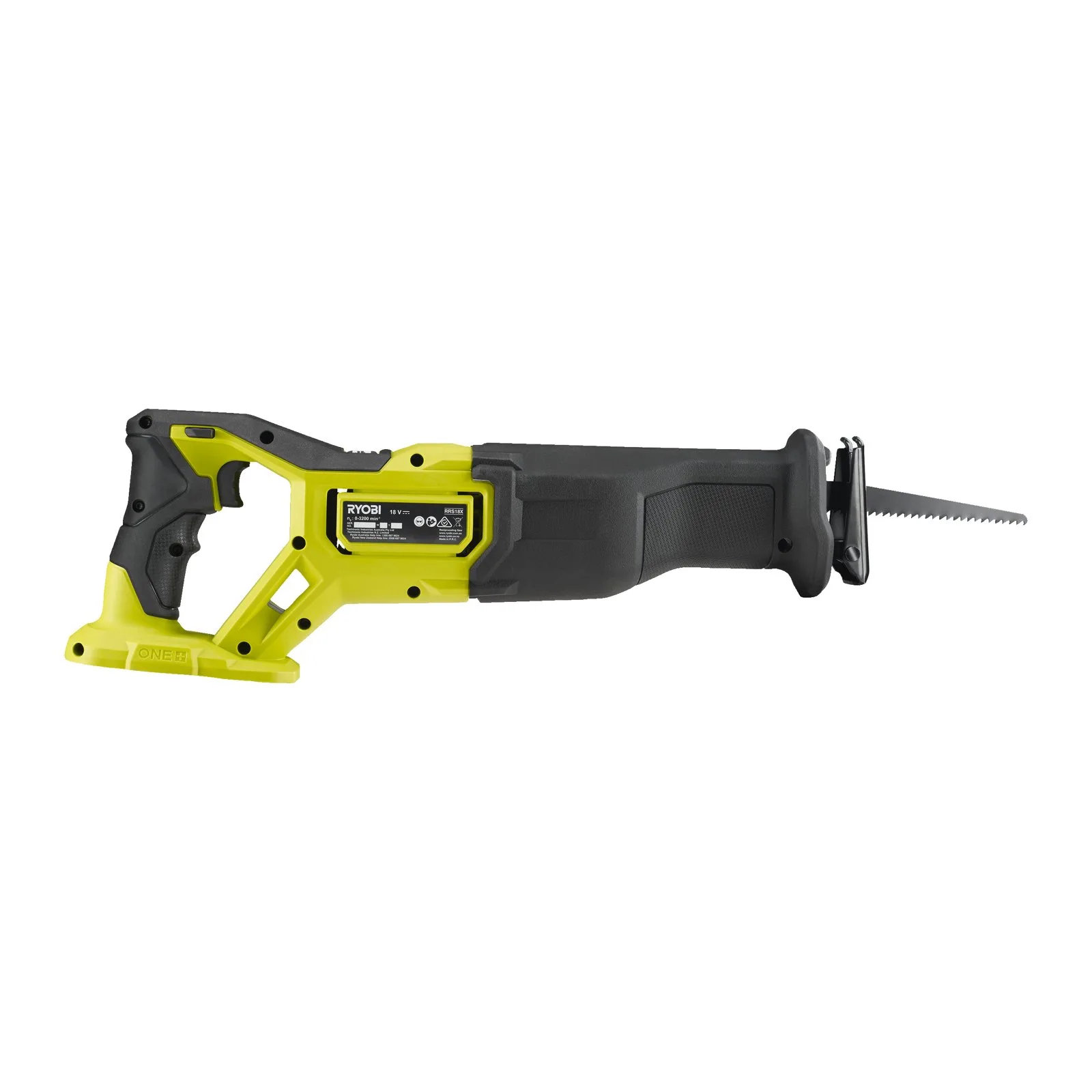 Аккумуляторная сабельная пила Ryobi RRS18X-0 — фото производителя