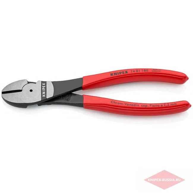 Кусачки боковые особой мощности Knipex KN-7401180SB