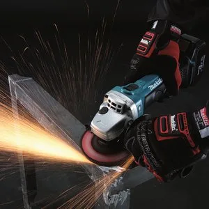 Аккумуляторная углошлифовальная машина Makita DGA452Z — фото производителя