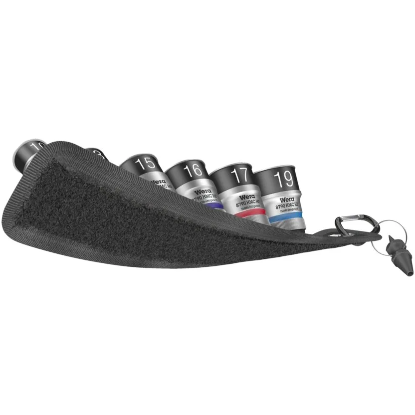 Набор торцовых головок Zyklop с фиксирующей функцией, 1/2" Wera Belt C 1 — фото производителя