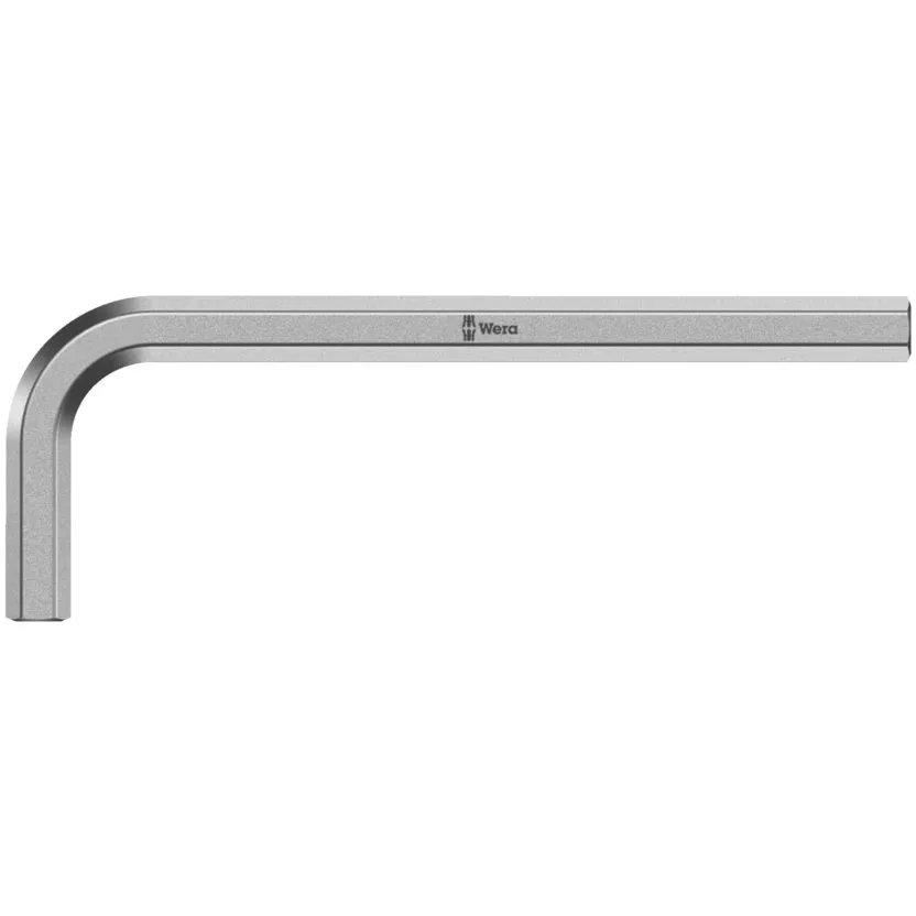Шестигранный ключ Wera 950 Г-образный ключ, метрический, хромированный