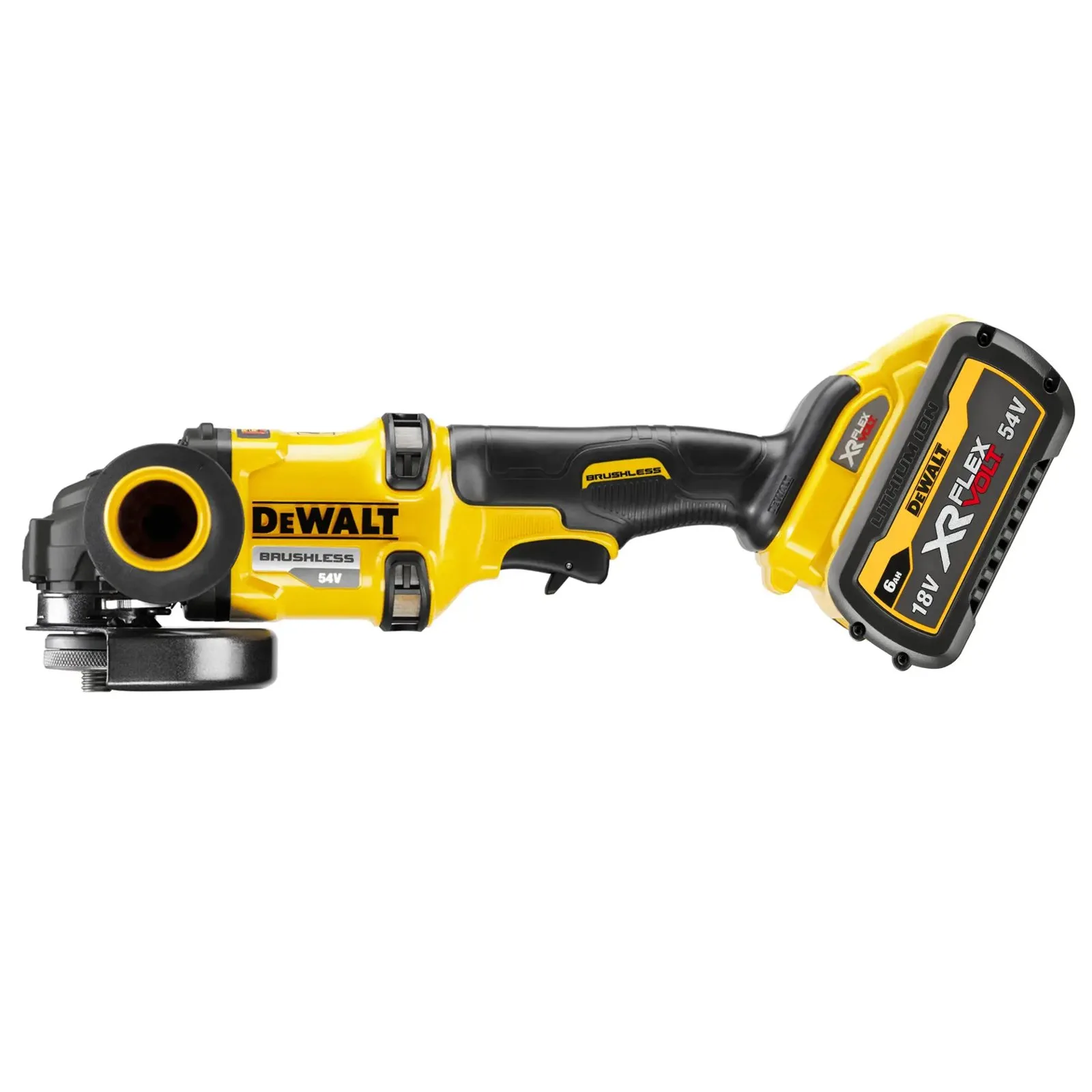 Аккумуляторная углошлифовальная машина DeWalt DCG418T2-GB