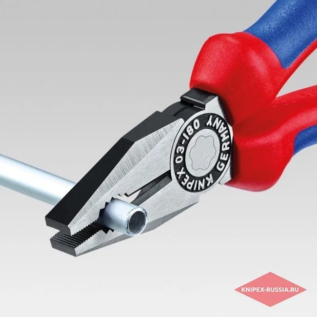 Плоскогубцы комбинированные Knipex KN-0302180 — фото производителя