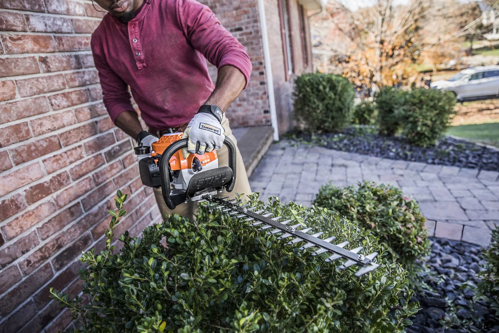 Бензиновые ножницы для живой изгороди STIHL HS 45 — фото производителя