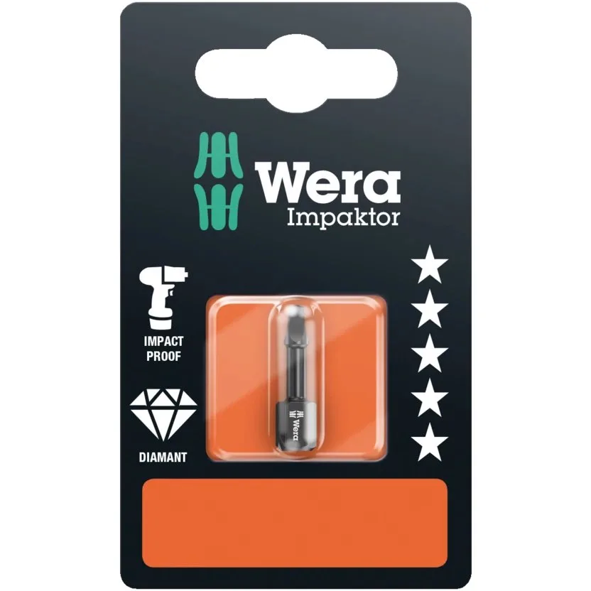Насадки для винтов с внутренним квадратом Wera 868/1 IMP DC SB Impaktor