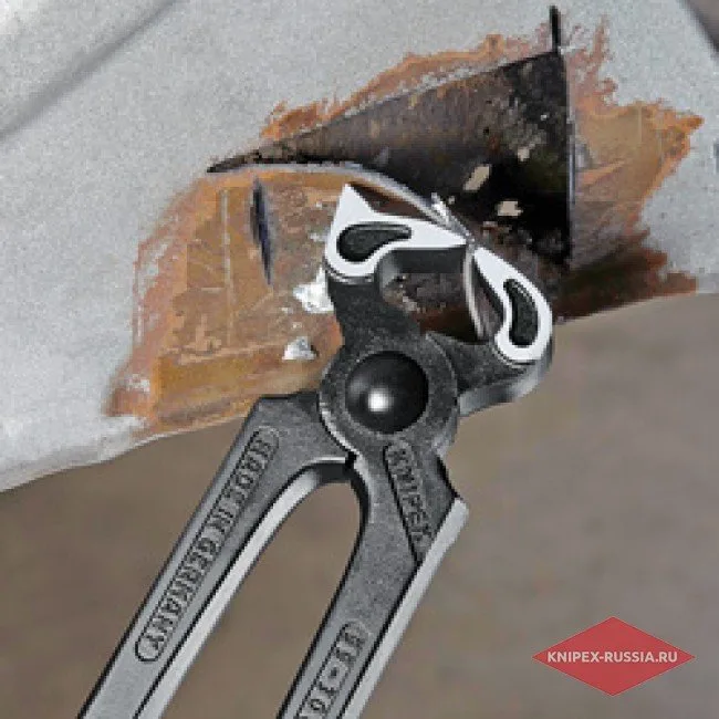 Клещи-молоток для подковки лошадей (кузовных работ) Knipex KN-5500300SB — фото производителя