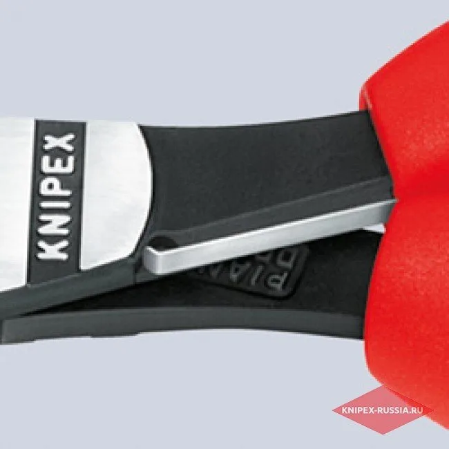 Кусачки боковые особой мощности Knipex KN-7412180 — фото производителя