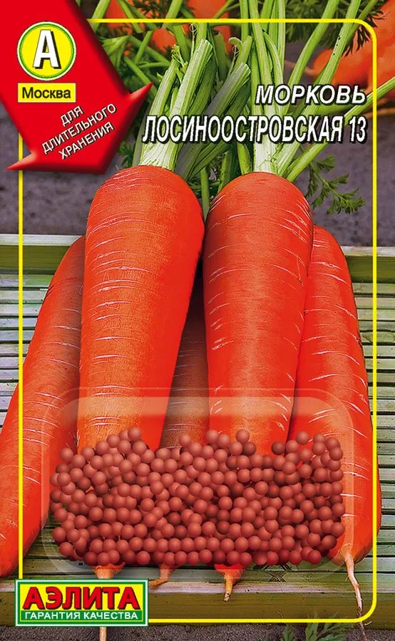 Морковь Лосиноостровская 13