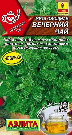 Пряные травы Мята овощная Вечерний чай