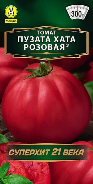 Томат Пузата хата розовая