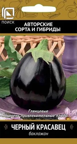 Баклажан Чёрный красавец
