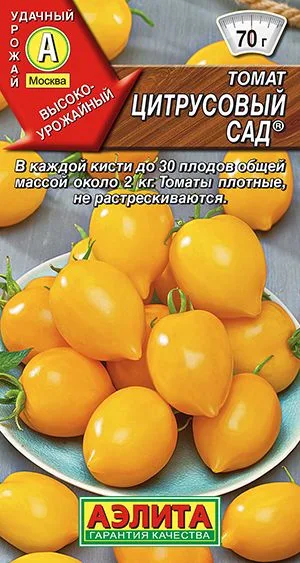 Томат Цитрусовый сад