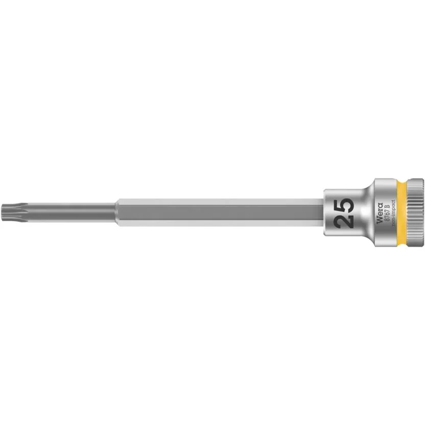 Отвёртка Wera 8767 B TORX® Zyklop отвёрточная головка 3/8", с вытянутой рабочей частью — фото производителя