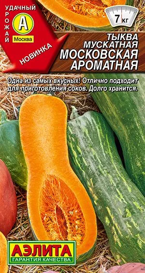 Тыква мускатная Московская ароматная