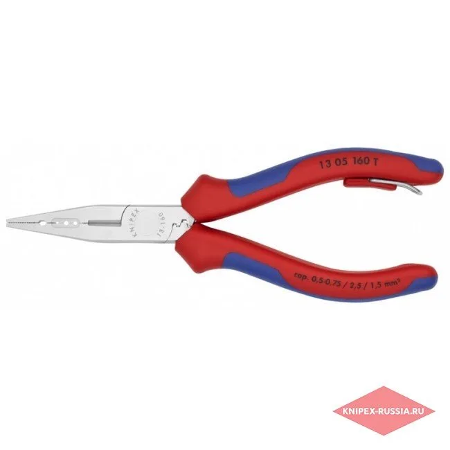 Плоскогубцы для монтажа проводов Knipex KN-1305160TBK — фото производителя