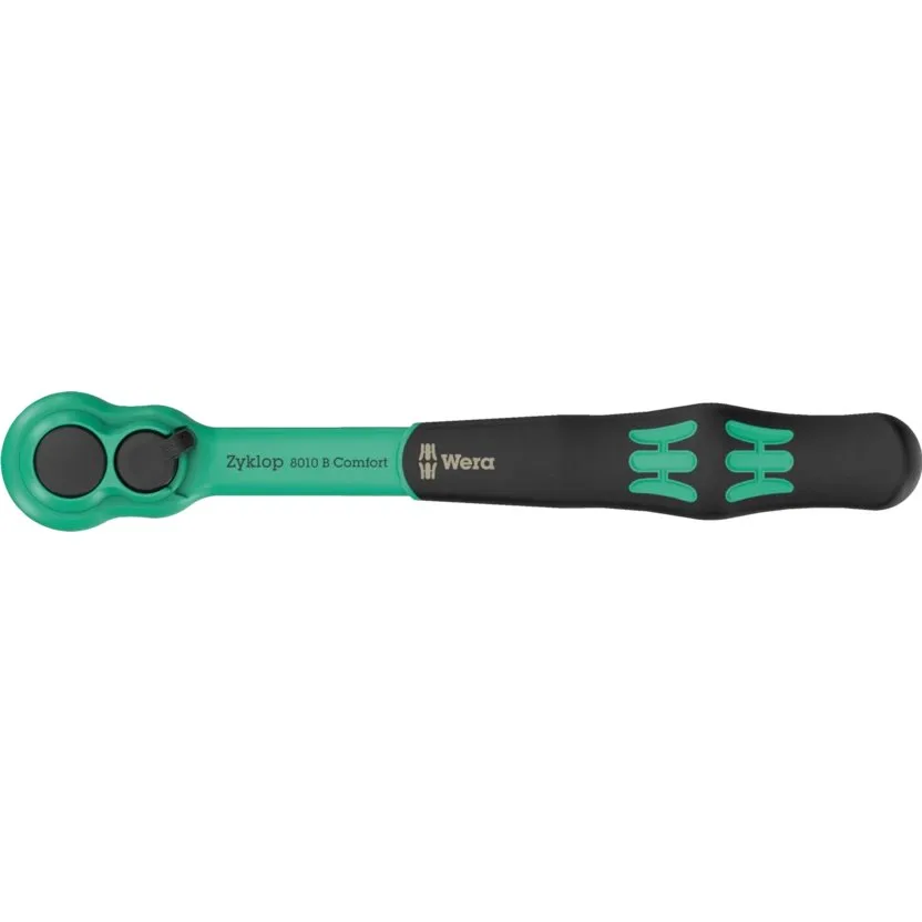 Трещотка Zyklop Comfort, с переключателем реверса, 3/8" Wera 8010 B