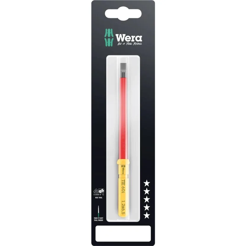 Отвёртка Wera Kraftform Kompakt VDE 60 i Take it easy SB — фото производителя