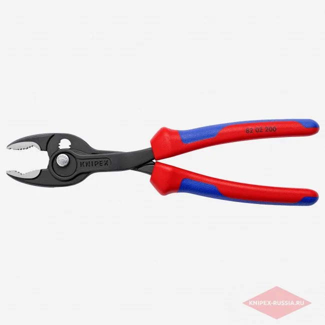 Клещи захватные с двухкомпонентными ручками Knipex TwinGrip KN-8202200 — фото производителя