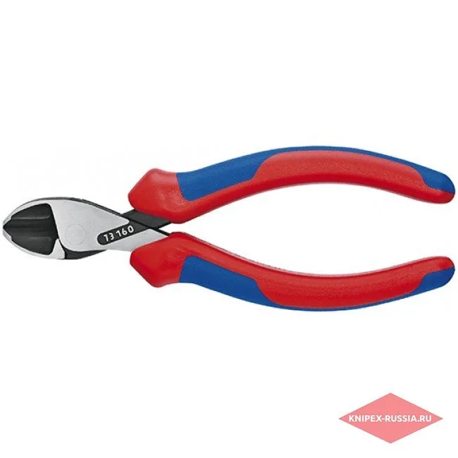 Компактные кусачки боковые X-Cut® Knipex KN-7302160 — фото производителя