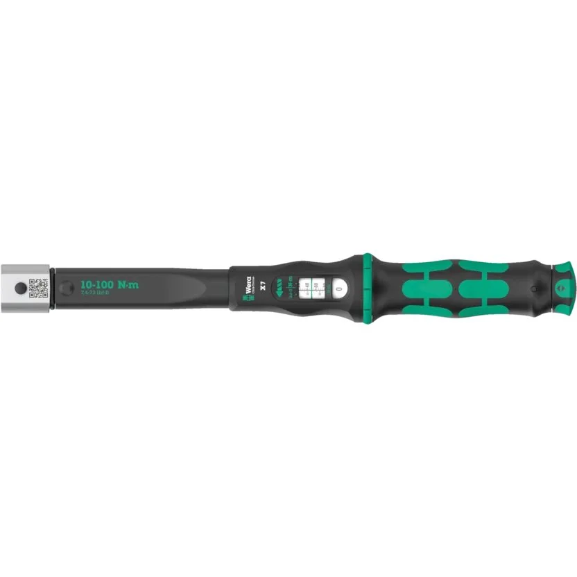 Динамометрический ключ для сменных инструментов, 10-100 Нм Wera Click-Torque X 7
