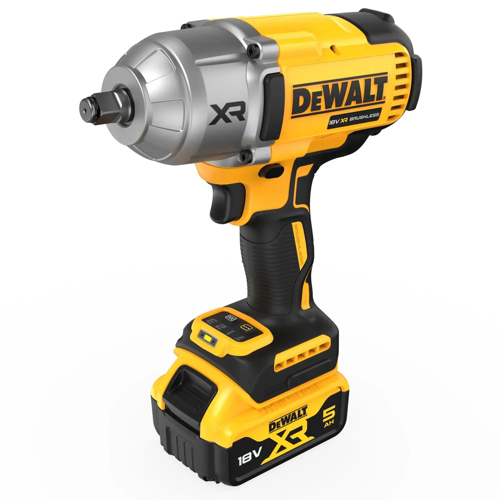 Аккумуляторный гайковерт DeWalt DCF900P2T-GB — фото производителя